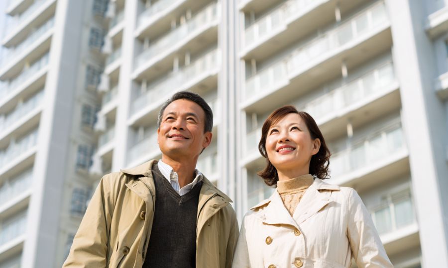 空室改善された賃貸物件に安堵