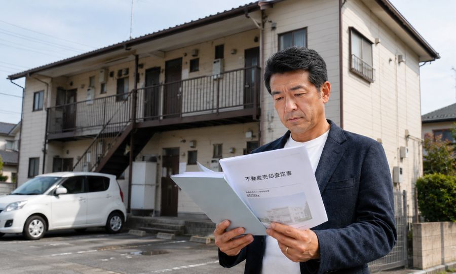 アパート売却前の注意点