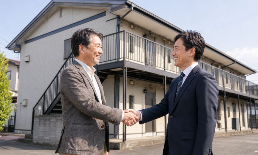 納得のアパート売却を進める