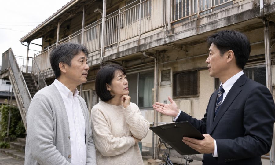 古いアパートの今の価値を知る